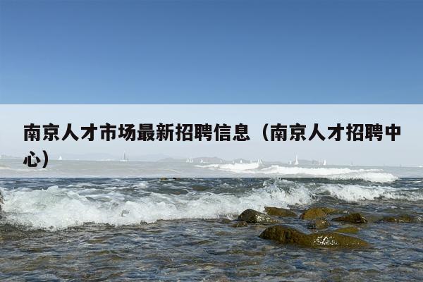 南京人才市场最新招聘信息（南京人才招聘中心）