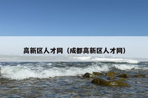高新区人才网（成都高新区人才网）