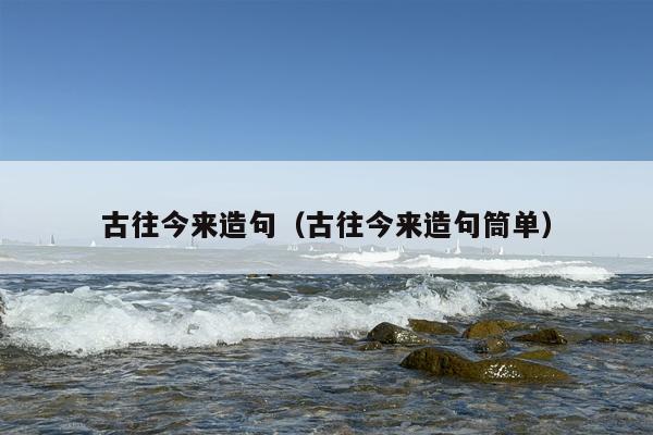 古往今来造句（古往今来造句筒单）