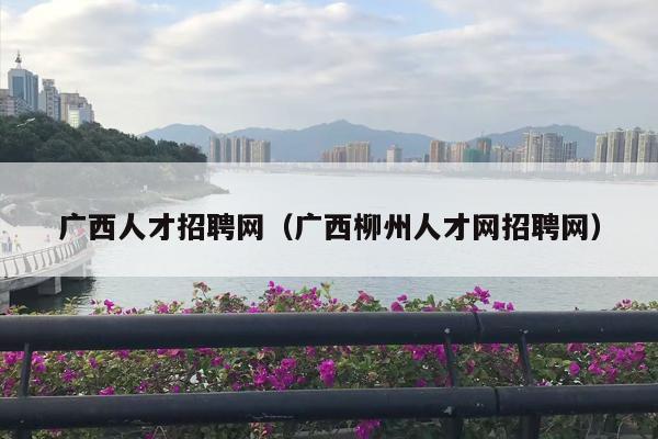 广西人才招聘网（广西柳州人才网招聘网）