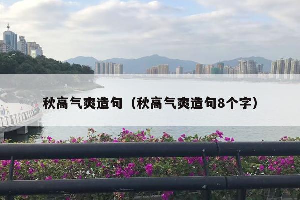 秋高气爽造句（秋高气爽造句8个字）