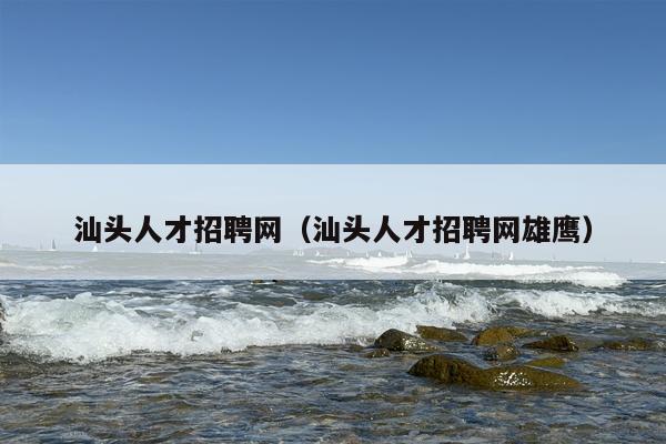 汕头人才招聘网（汕头人才招聘网雄鹰）