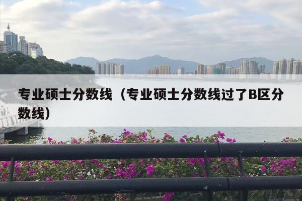 专业硕士分数线（专业硕士分数线过了B区分数线）