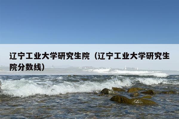 辽宁工业大学研究生院（辽宁工业大学研究生院分数线）
