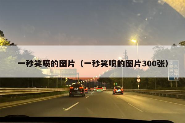 一秒笑喷的图片（一秒笑喷的图片300张）