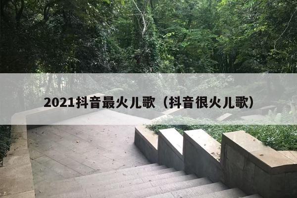 2021抖音最火儿歌（抖音很火儿歌）