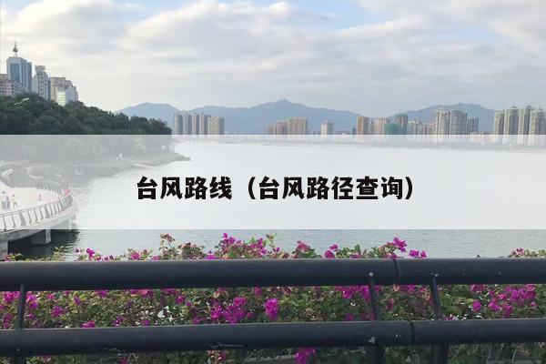 台风路线（台风路径查询）