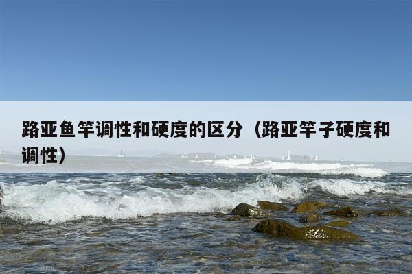 路亚鱼竿调性和硬度的区分（路亚竿子硬度和调性）